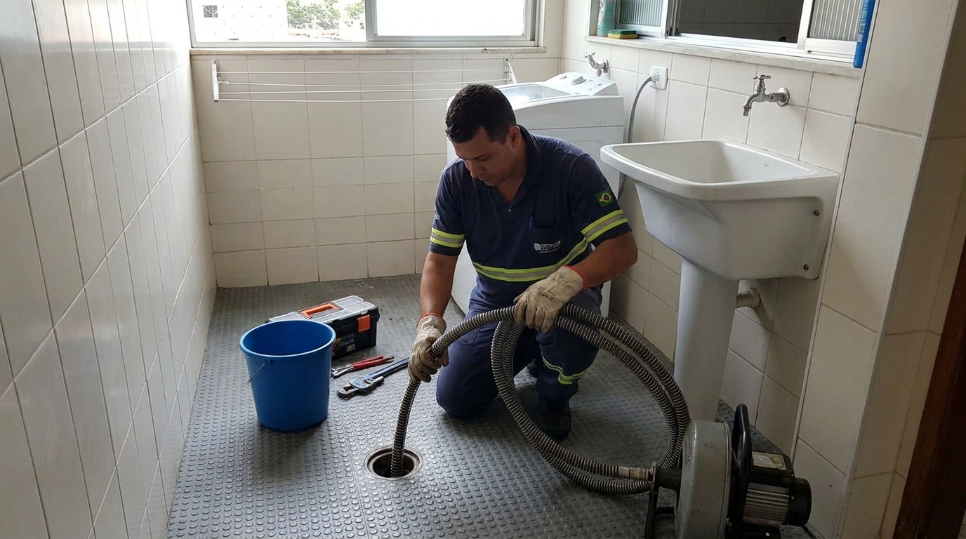 Desobstrução na Cozinha em Natal‑RN